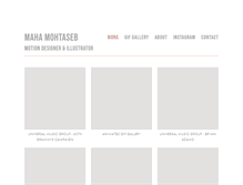 Tablet Screenshot of mahamohtaseb.com